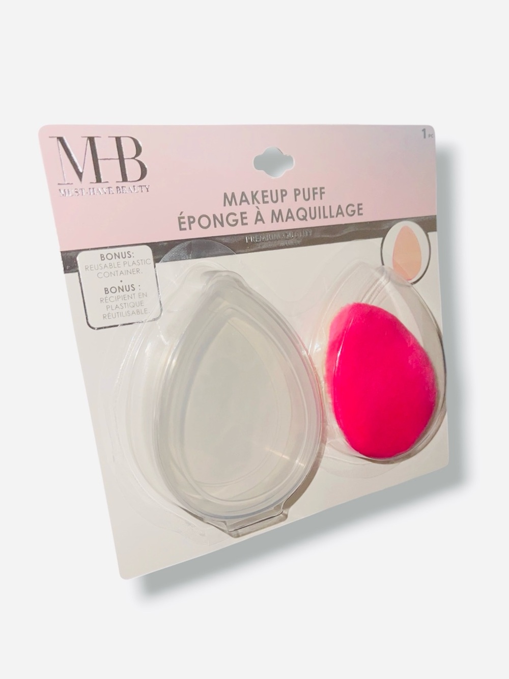 Makeup Puff With Container Set